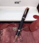 New Mont Blanc Black Precious Rose Gold Clip Rollerball Pen AAA Copy (4)_th.jpg